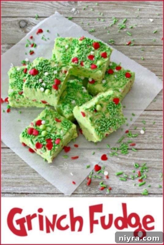 Grinch Fudge - An affair from the Heart