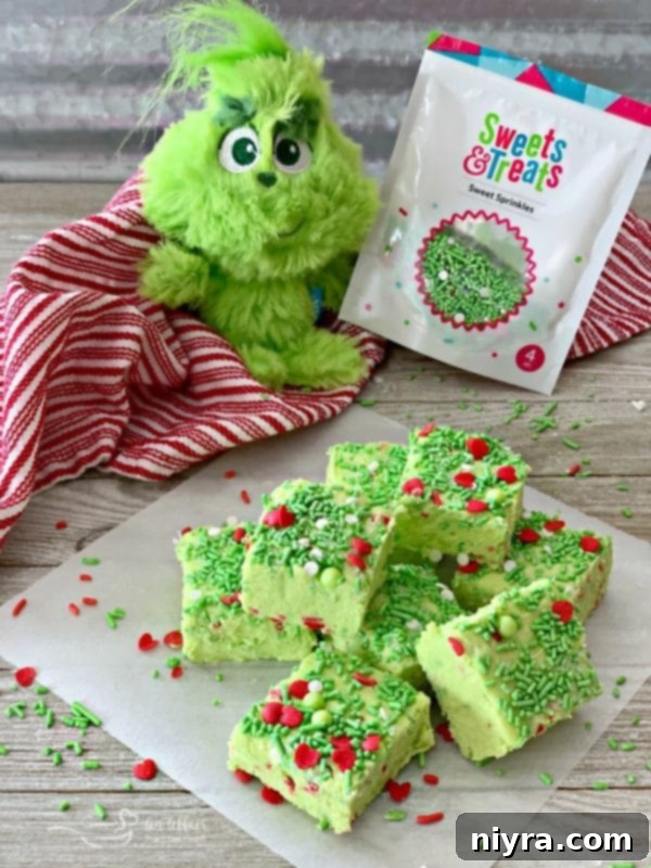 Grinch Fudge
