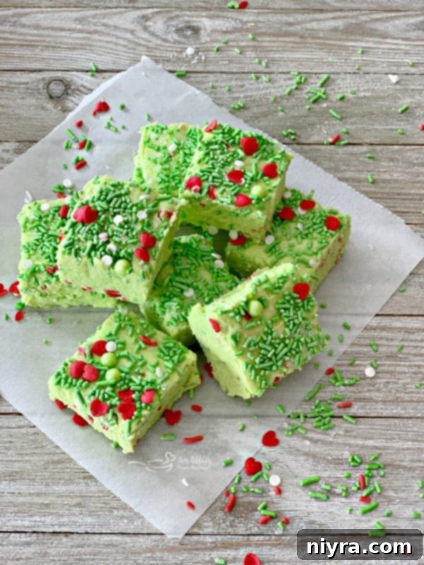Grinch Fudge