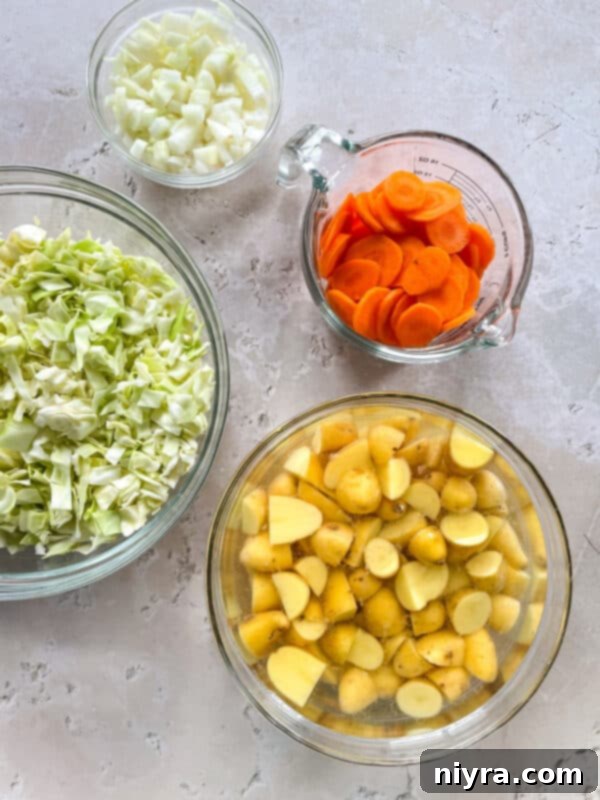 Velvety Corned Beef and Cabbage Soup 6 More ingredients for Creamy Corned Beef & Cabbage Soup