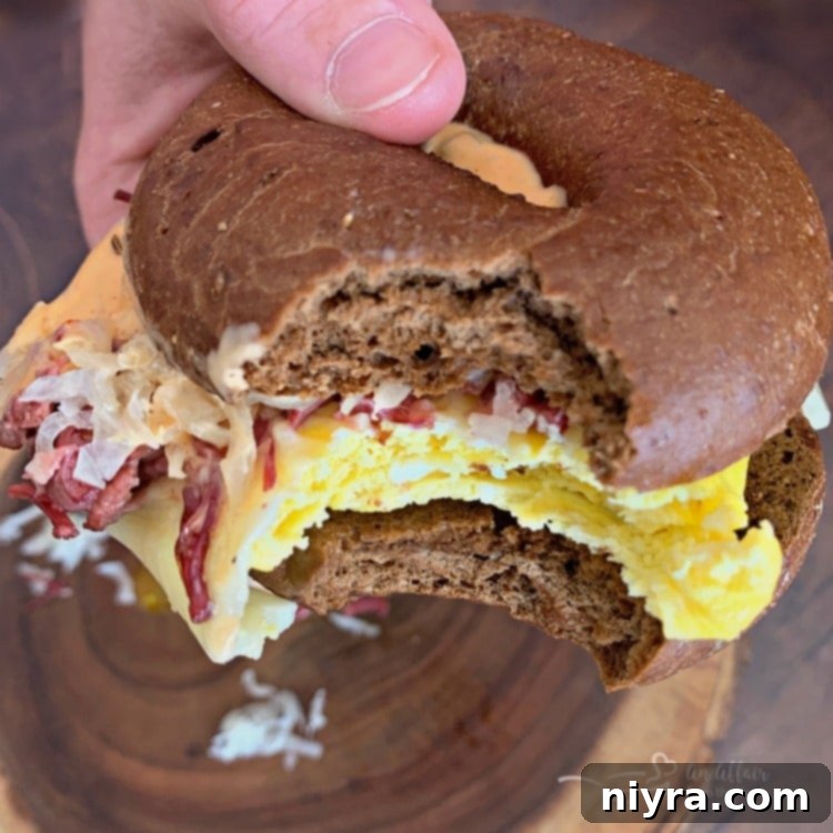 Reuben Breakfast Sandwiches Two Ways