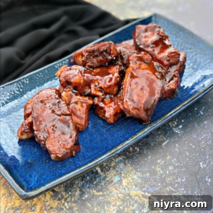 Tender Instant Pot Dr Pepper BBQ Pork Ribs 3 Instant Pot Dr. Pepper BBQ Pork Ribs square image