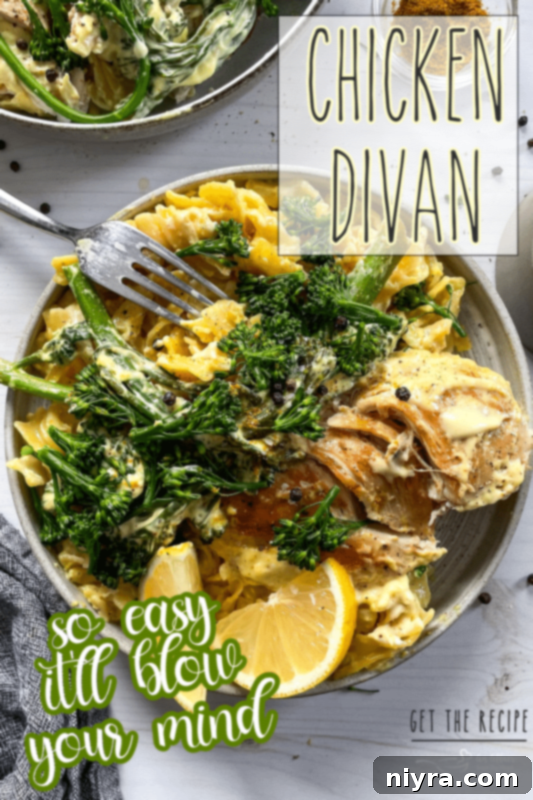 Pin this Chicken Divan recipe to Pinterest