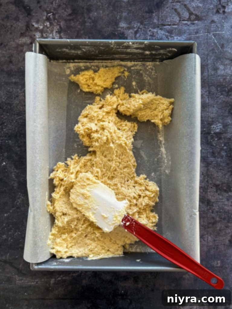 Mixing wet ingredients for coffee cake