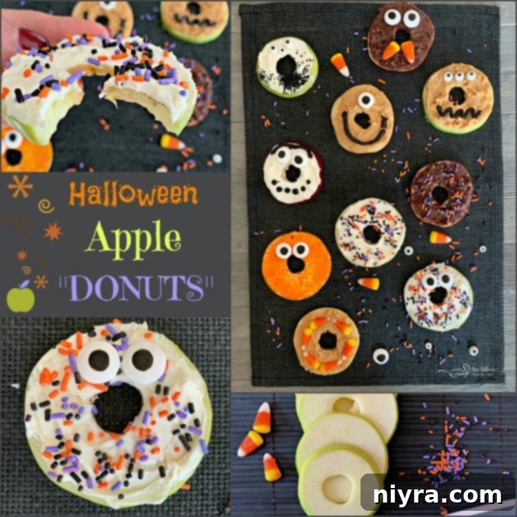 Apple Donut Monsters - AnAffair from the Heart