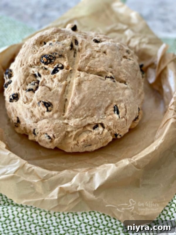 Irish Soda Bread 2 Irish Soda Bread with raisins