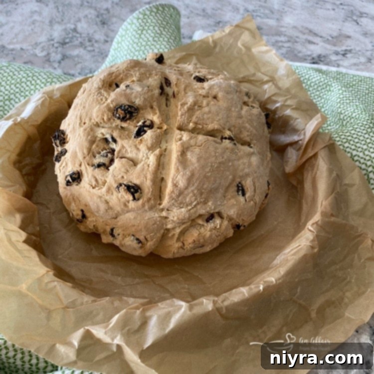 Irish Soda Bread 4 Irish Soda Bread baked