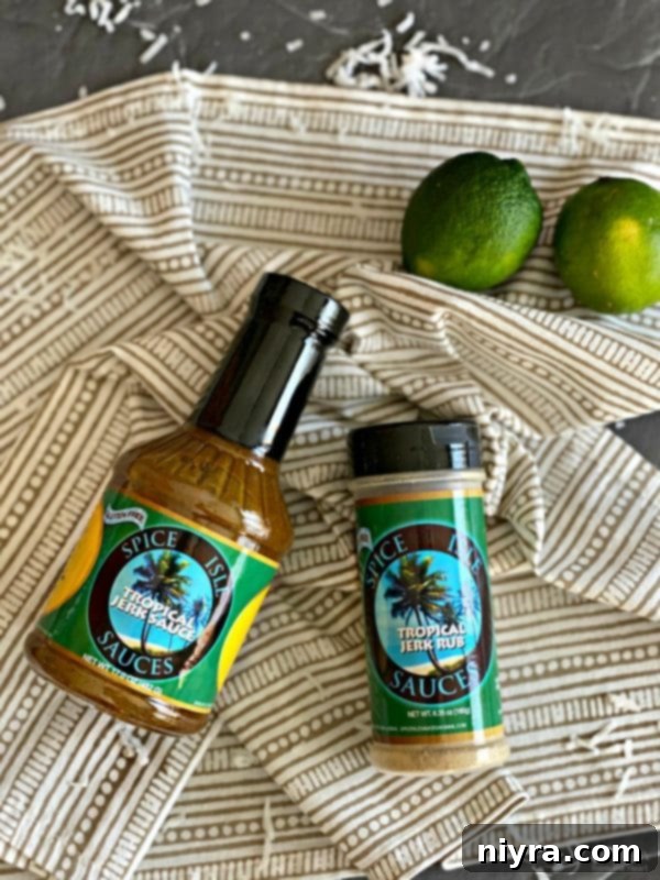 Spice Isle Sauce & Seasoning Tropical Jerk Flavor Bottle