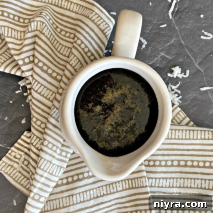 Prepared Jamaican Jerk Glaze in a bowl