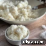 Snow Ice Cream white bowl