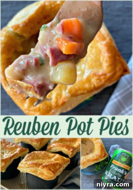 The Ultimate Reuben Pot Pie 13 Finished Reuben Pot Pies - An Affair from the Heart recipe