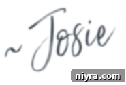 Josie's signature
