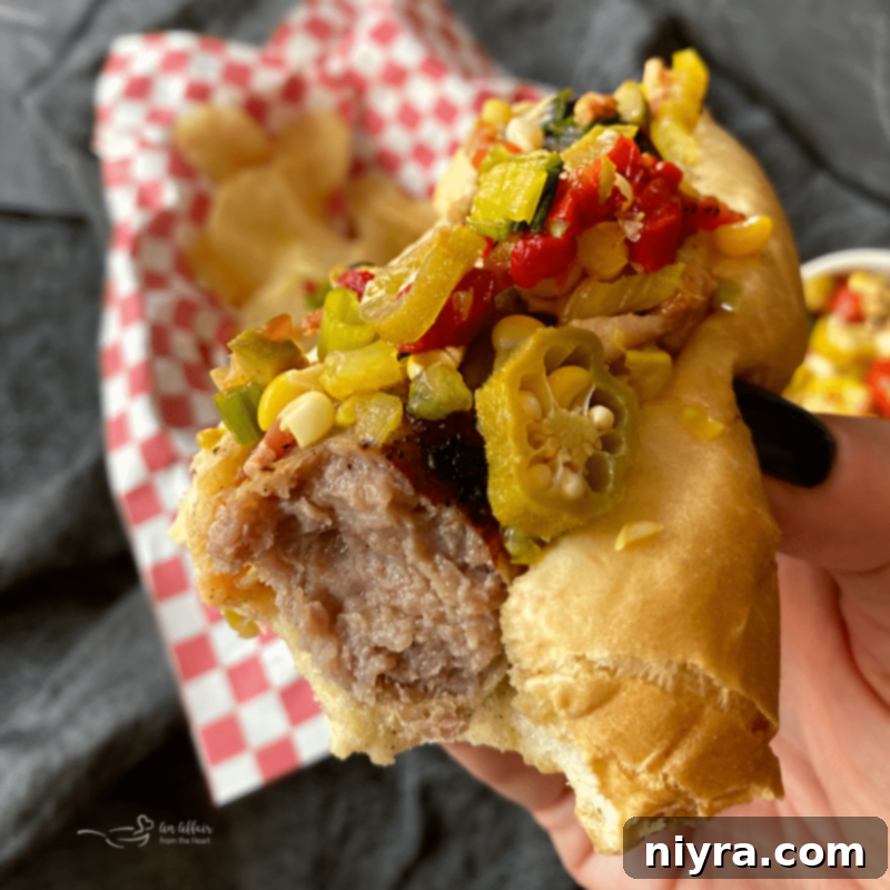 Zesty Okra Relish 9 A large serving of Pickled Okra Relish