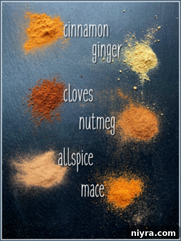 Artisan Pumpkin Pie Spice Mix 5 Homemade Pumpkin Pie Spice in a jar with various loose spices around it.