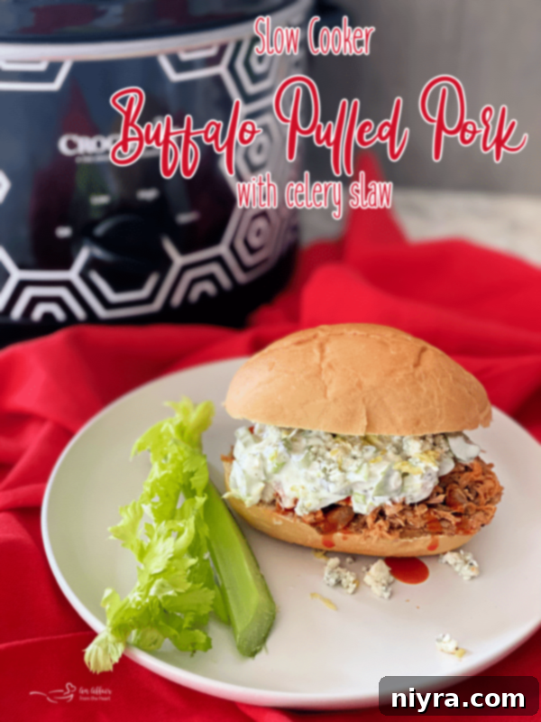 Final Buffalo Pulled Pork Sandwich