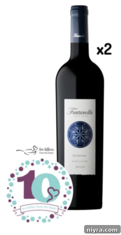 Fontanella 2019 Zinfandel wine bottle