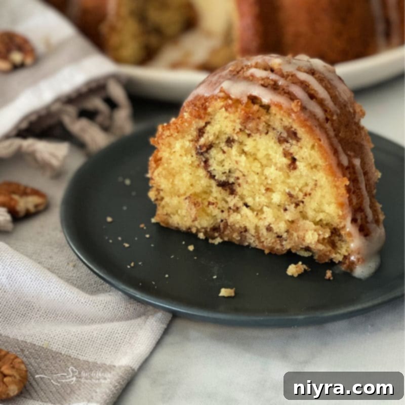 Sour Cream Coffee Cake, a comforting recipe