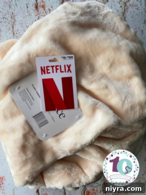 Netflix and Blanket Giveaway
