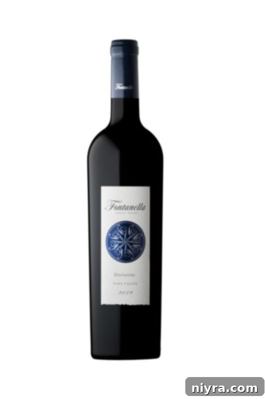 Front view of Fontanella wine