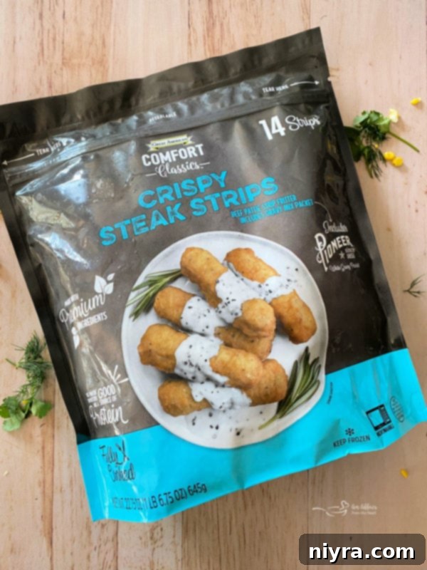 Southwest Steakhouse Salad 3 Great American Comfort Classics Crispy Steak Strips