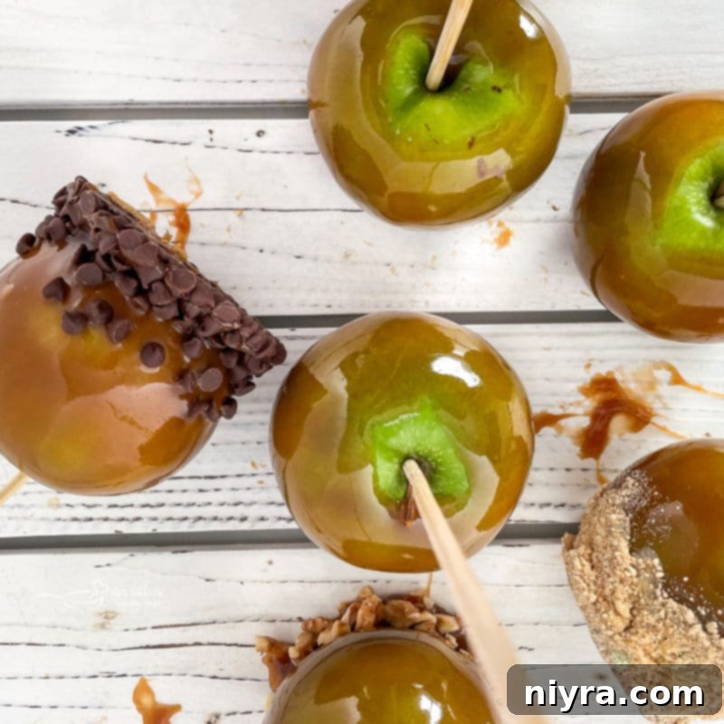 Classic Homemade Caramel Apple