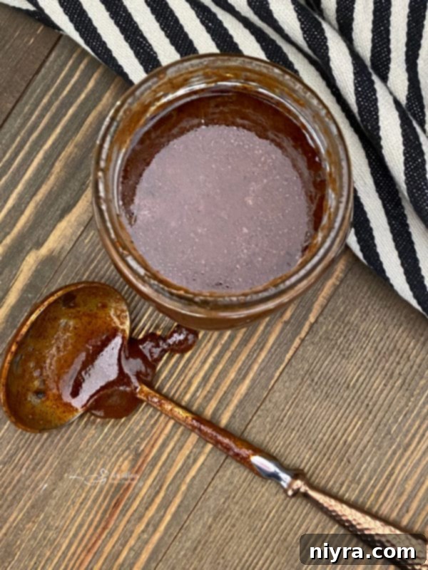 Homemade Red Enchilada Sauce with ingredients