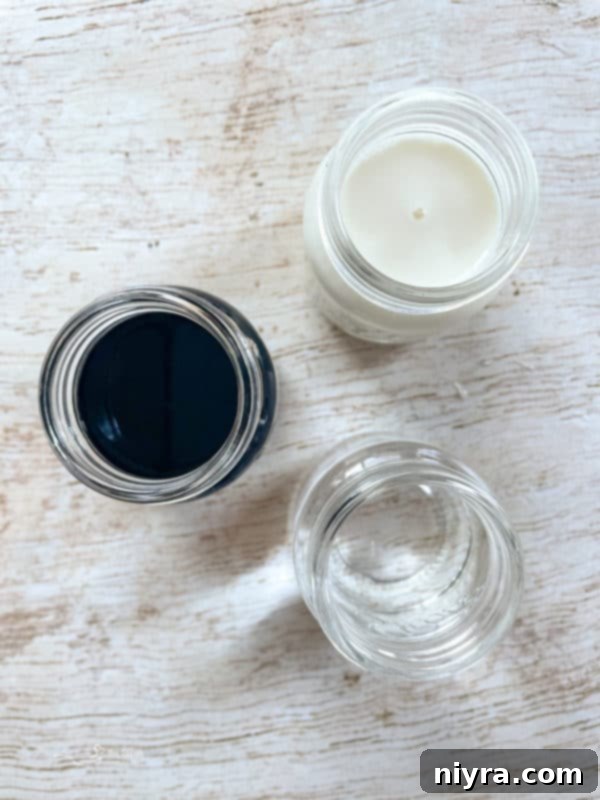 jars of Kahlua, Pumpkin spice creamer, and vodka