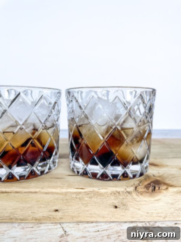 adding vodka to a pumpkin white russian