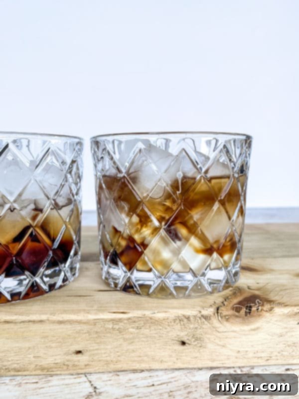 Adding pumpkin spice creamer to white russian cocktails