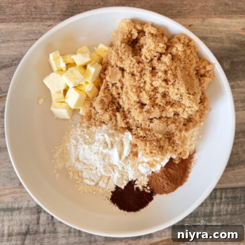 Ingredients for Pumpkin Spice Banana Muffins