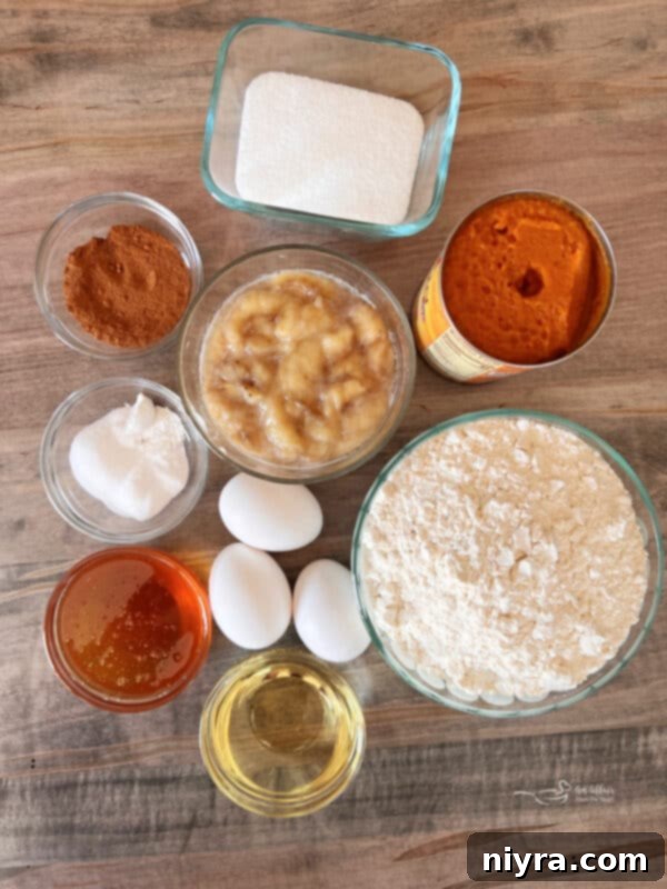 Muffin Batter Ingredients