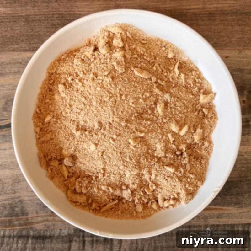 Prepping the muffin tin