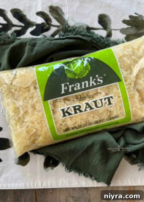 Frank's Kraut Two Pound Poly Bag