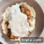 Air Fryer Chicken Fried Steak Hero
