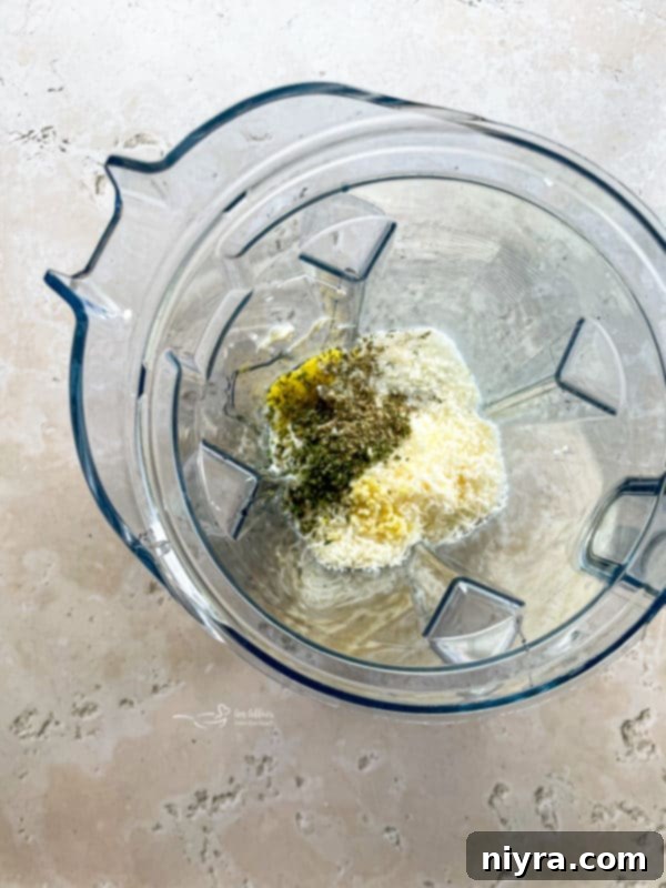 Mixing Ingredients for Olive Garden Salad & Dressing Recipe