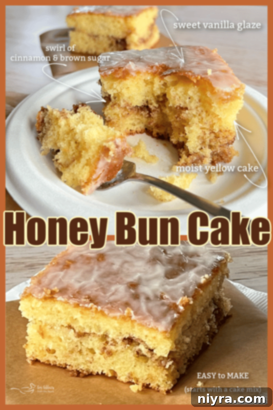 Honey Bun Cake _ An Affair from the Heart