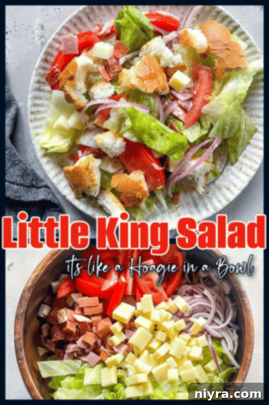 Pin for Little King Salad recipe