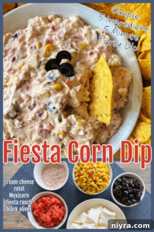 Fiesta Corn Dip from An Affair from the Heart