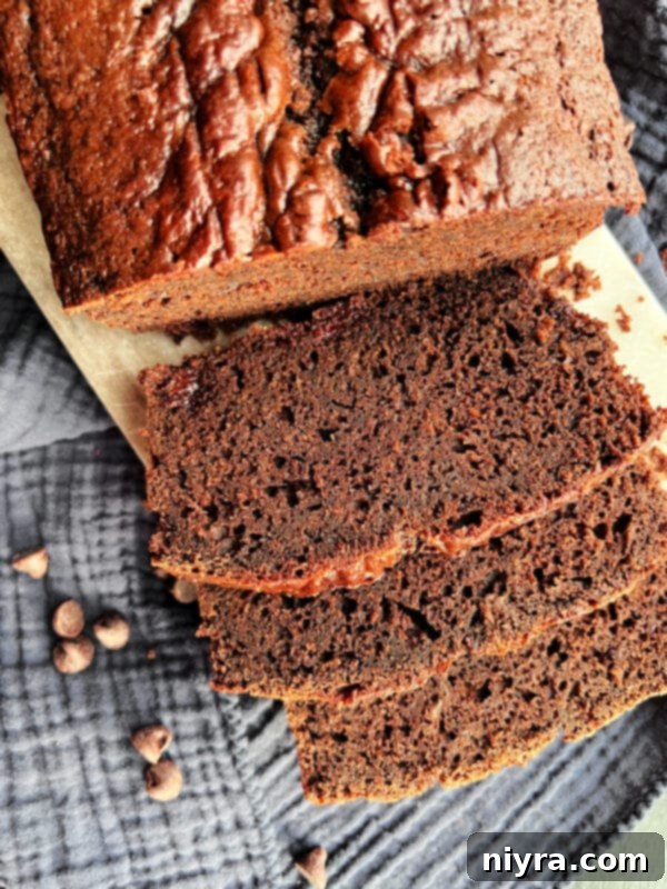 Cool Chocolate Sauerkraut Pound Cake on a wire rack
