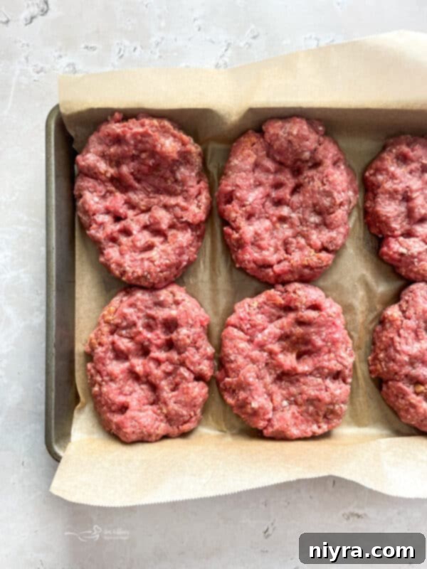 Mushroom Smothered Salisbury Steak 10 Shaping Ground Beef into Salisbury Steak Patties