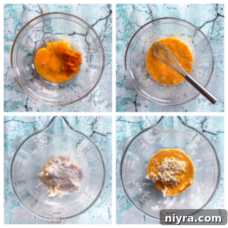 Fresh Orange Bars how to make step by step