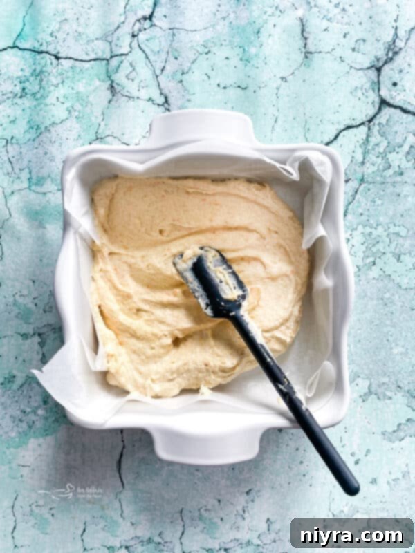 Fresh Orange Bars preparation