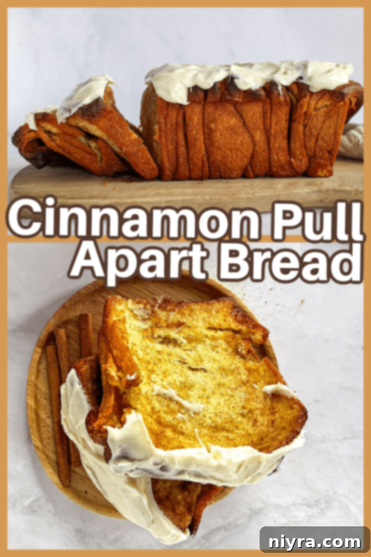 Warm Cinnamon Pull Apart Delight 16 Cinnamon Pull Apart Bread drizzled with frosting