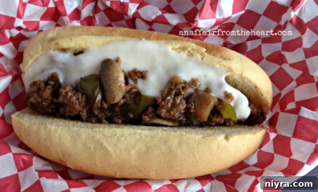 2015's Most Craveable Savory Creations 12 Philly Cheese Steak Sloppy Joes - Quick Family Dinner