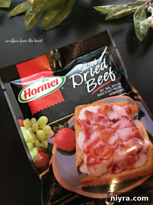 Hormel Dried Beef - In the Package