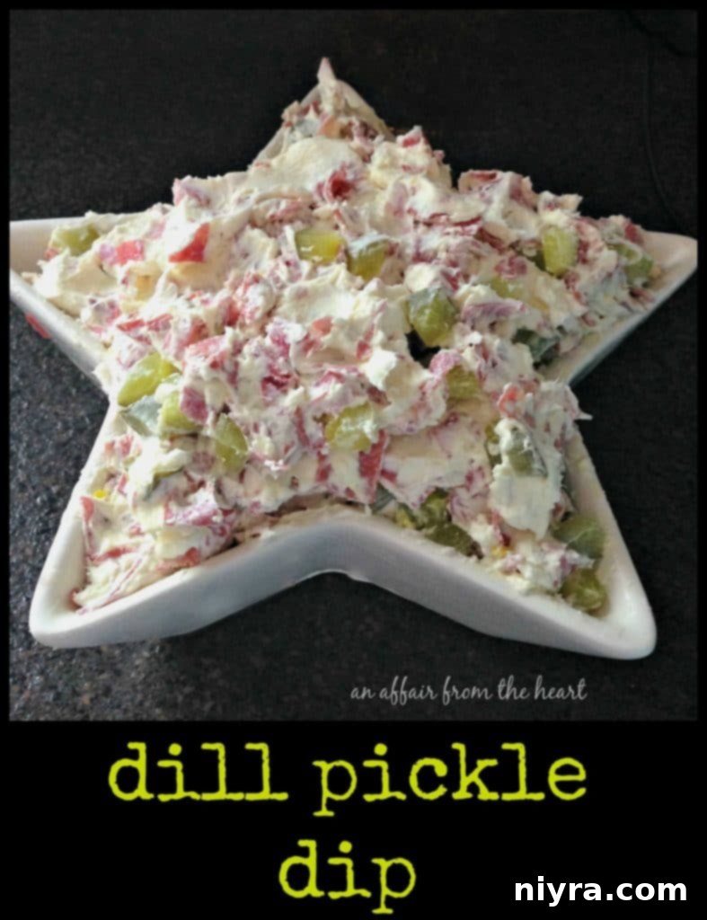 Dill Pickle Dip for Pinterest