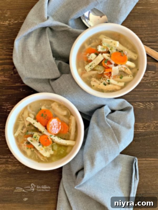 Delicious Turkey Noodle Soup