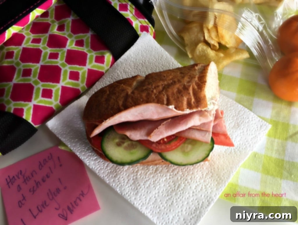 Garden Club Hoagie with Veggie Sandwich Spread