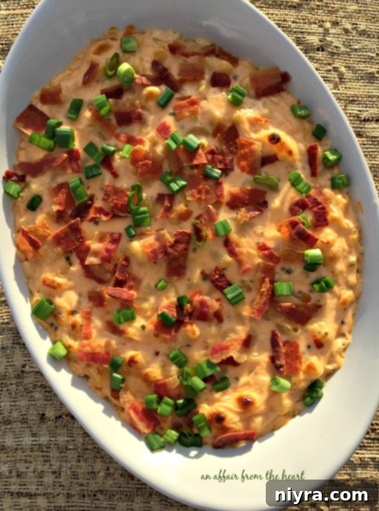 Fully Loaded Mac 'n Cheese 9 Close-up of baked Loaded Mac 'n Cheese