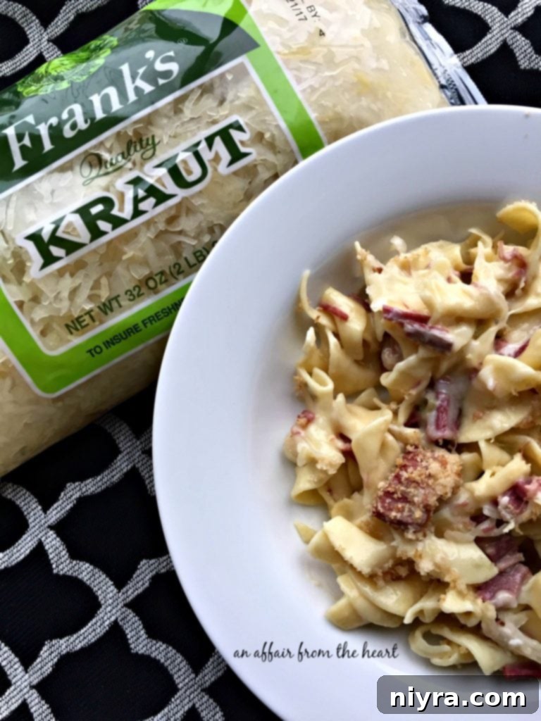 Reuben Casserole Ready to Serve